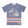 Mitchell & Ness Men's T-shirt Nfl Jumbotron 3.0 Sublimated Tee Neygia Multi/white In Blue
