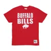 Mitchell & Ness Men's T-shirt Nfl Legendary Slub Tee Bufbil In Red