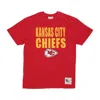 Mitchell & Ness Men's T-shirt Nfl Legendary Slub Tee Kanchi Original Team Colors In Red