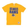 Mitchell & Ness Men's T-shirt Nfl Legendary Slub Tee Losram Original Team Colors In Yellow