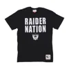 Mitchell & Ness Men's T-shirt Nfl Legendary Slub Tee Oakrai Original Team Colors In Black