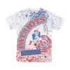 Mitchell & Ness Men's T-shirt Nfl Team Burst Sublimated Tee Neepat White/original Team Colors In Multi