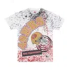Mitchell & Ness Men's T-shirt Nfl Team Burst Sublimated Tee Saf49e White/original Team Colors In White