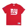 Mitchell & Ness Men's T-shirt Nfl Team Origins Top Neygia Scarlet In Red