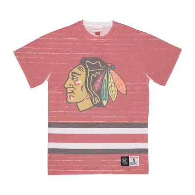 Mitchell & Ness Men's T-shirt Nhl Jumbotron 3.0 Sublimated Tee Chibla Multi/white