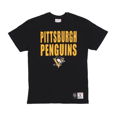 Mitchell & Ness Men's T-shirt Nhl Legendary Slub Tee Pitpen Original Team Colors