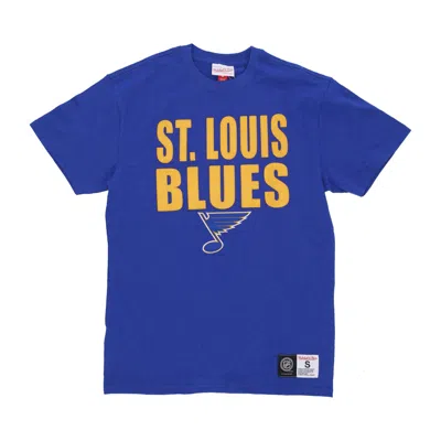 Mitchell & Ness Men's T-shirt Nhl Legendary Slub Tee Stlblu