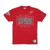 Mitchell & Ness Men's T-shirt Nhl Team Og 2.0 Premium Current Logo Tee Detwin Original Team Colors In Red