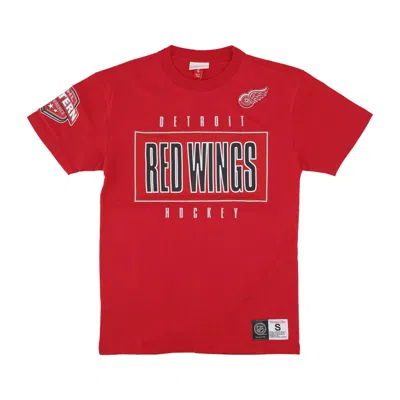 Mitchell & Ness Men's T-shirt Nhl Team Og 2.0 Premium Current Logo Tee Detwin Original Team Colors