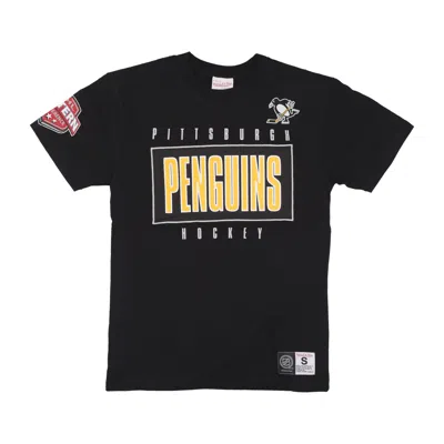 Mitchell & Ness Men's T-shirt Nhl Team Og 2.0 Premium Current Logo Tee Pitpen Original Team Colors