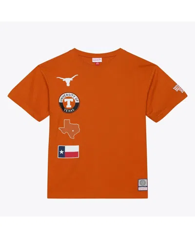 Mitchell & Ness Men's Texas Orange Texas Longhorns Double Clutch Premium T-shirt