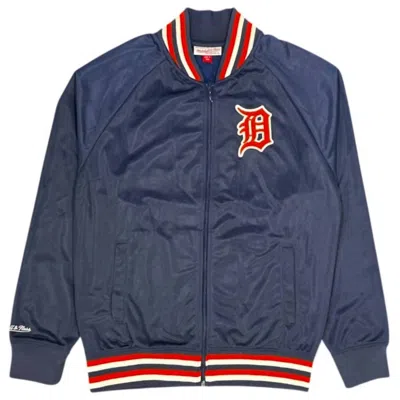 Mitchell & Ness Men's Tigers Jacket In Navy Blue