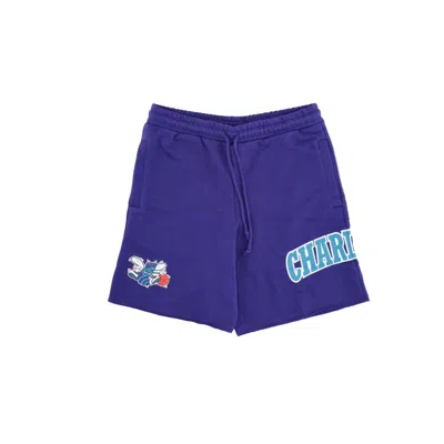 Mitchell & Ness Men's Tracksuit Shorts Nba Game Day French Terry Short Hardwood Classics Chahor Original Team Colors In Blue