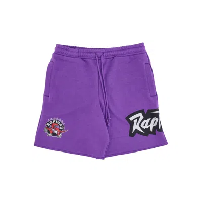 Mitchell & Ness Men's Tracksuit Shorts Nba Game Day French Terry Short Hardwood Classics Torrap In Purple