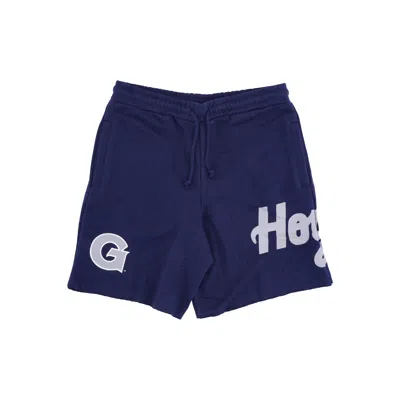 Mitchell & Ness Men's Tracksuit Shorts Ncaa Game Day French Terry Short Geohoy In Blue