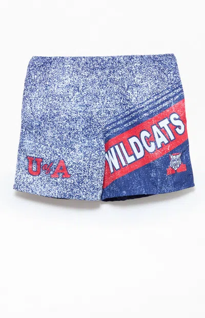 Mitchell & Ness Men's University Of Arizona Wildcats Woven Shorts In Blue