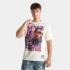 Mitchell And Ness Men's Vince Carter Nba Legends Collage Graphic T-shirt In Vintage White
