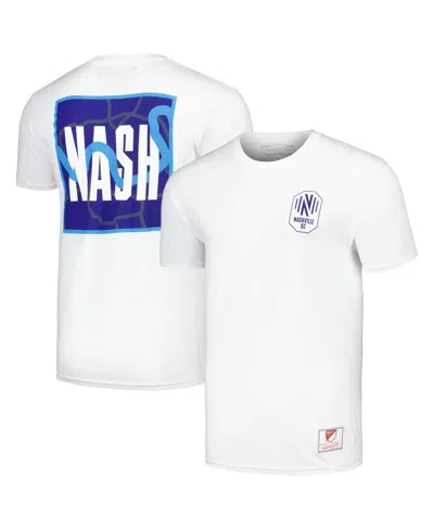 Mitchell & Ness Men's White Nashville Sc 2024 Jersey Hook 615 T-shirt