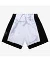 Mitchell & Ness Men's White New York Knicks 2009/10 Hardwood Classics Marble Swingman Shorts In Multi