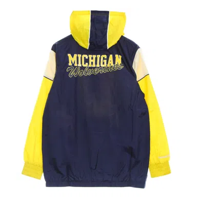 Mitchell & Ness Men's Windbreaker Ncaa Highlight Reel Windbreaker Msuspa In Navy/yellow