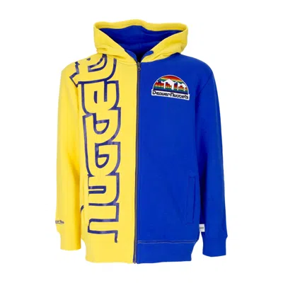 Mitchell & Ness Men's Zip Hoodie Nba Full Zip Fleece 2.0 Hardwood Classics Dennug Multi