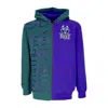 Mitchell & Ness Men's Zip Hoodie Nba Full Zip Fleece 2.0 Hardwood Classics Milbuc Multi In Multi
