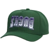 Mitchell & Ness Mens Milwaukee Bucks  Bucks Hardwood Classic Upside Prosnap Cap In Green/green