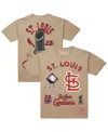 Mitchell & Ness Men'sâ Cream St. Louis Cardinals Legacy Defined T-shirt In Neutral