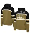 Mitchell & Ness Men'sâ Olive Milwaukee Bucks Double Clutch Head Coach Hoodie In Green