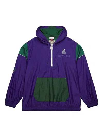 Mitchell & Ness Milwaukee Bucks Team Og 3.0 Jacke In Blue