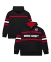 Mitchell & Ness Mitchell Ness Men's Black New Jersey Devils Head Coach Slogan Pullover Hoodie In Black