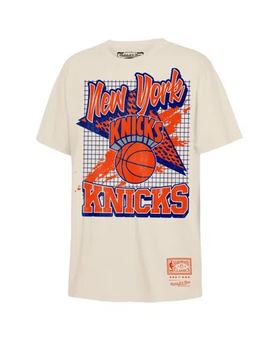 Mitchell & Ness Babies' Mitchell Ness Toddler Natural New York Knicks Retro Wizard T-shirt In Multi