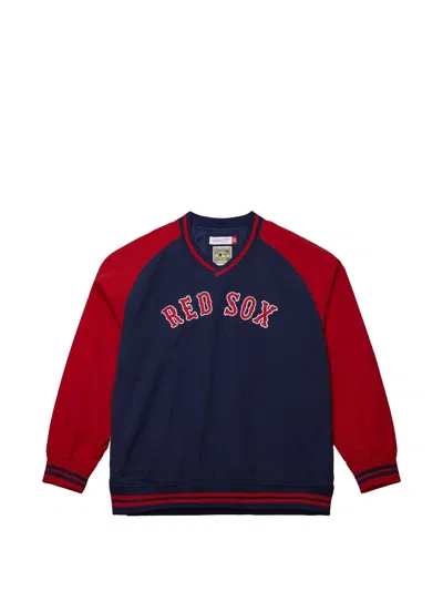 Mitchell & Ness Mlb Boston Red Sox Pullover In Multi