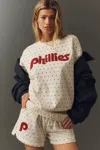Mitchell & Ness Mlb Drawstring Shorts In Neutral