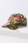 Mitchell & Ness Mlb Floral Camo Baseball Cap In Green