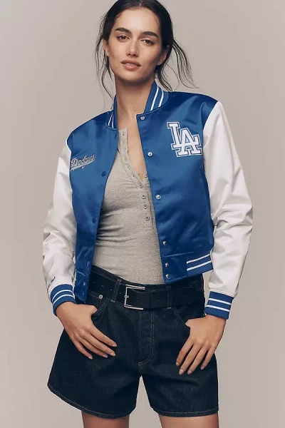 Mitchell & Ness Mlb Jacket In Blue
