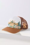 Mitchell & Ness Mlb Landscape Trucker Hat In Multi