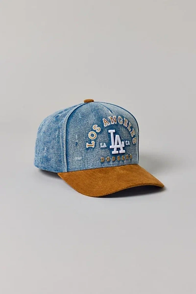 Mitchell & Ness Mlb Los Angeles Dodgers Denim Hat In Light Blue, Men's At Urban Outfitters