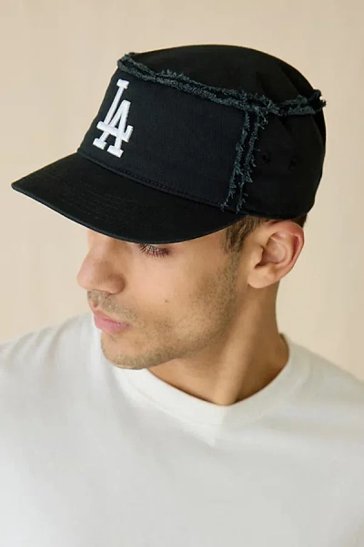Mitchell & Ness Mlb Los Angeles Dodgers Distressed Scout Cap In Black, Men's At Urban Outfitters