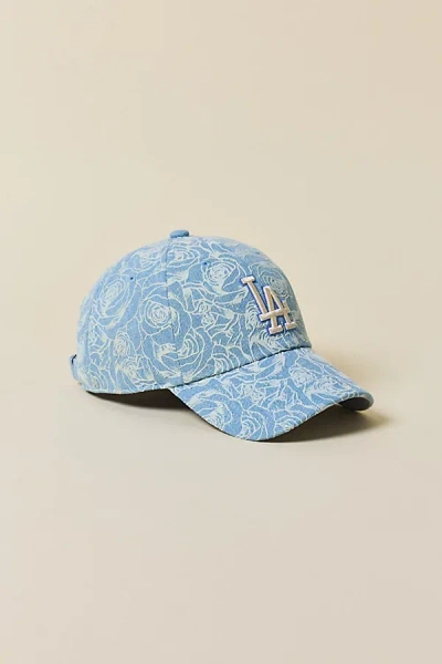 Mitchell & Ness Mlb Los Angeles Dodgers Floral Baseball Hat In Light Blue, Women's At Urban Outfitters