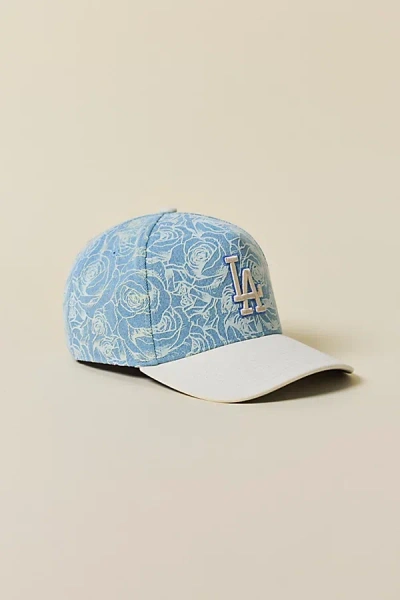 Mitchell & Ness Mlb Los Angeles Dodgers Floral Snapback Hat In Light Blue, Men's At Urban Outfitters