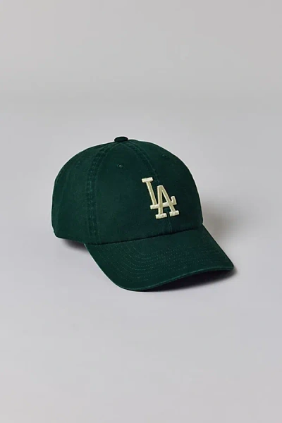 Mitchell & Ness Mlb Los Angeles Dodgers Logo Dad Hat In Dark Green, Men's At Urban Outfitters