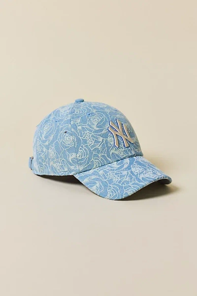 Mitchell & Ness Mlb New York Yankees Floral Baseball Hat In Light Blue, Women's At Urban Outfitters