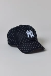 Mitchell & Ness Mlb New York Yankees Polka Dot Dad Hat In Black, Women's At Urban Outfitters