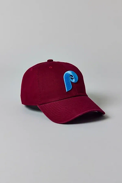 Mitchell & Ness Mlb Philadelphia Phillies Dad Hat In Red, Men's At Urban Outfitters