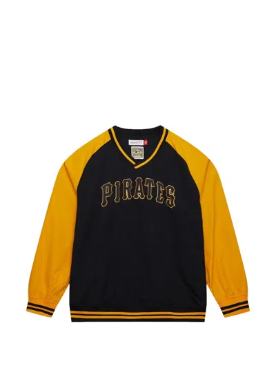Mitchell & Ness Mlb Pirates Sweatshirt In Black