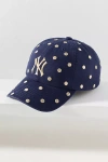 Mitchell & Ness Mlb Polka Dot Baseball Hat In Blue