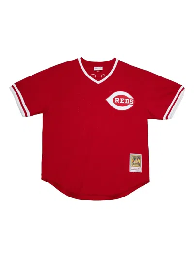 Mitchell & Ness Mlb Reds 1983 Johnny Bench T-shirt