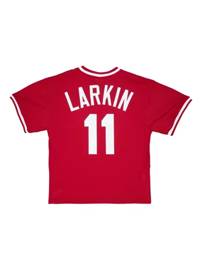 Mitchell & Ness Mlb Reds 1990 Barry Larkin T-shirt