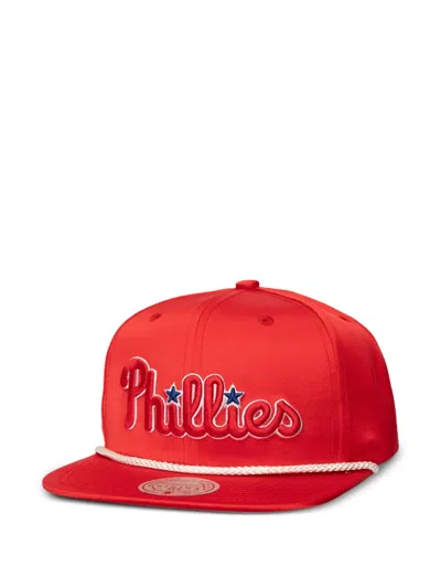 Mitchell & Ness Mlb Satin Dreams Snapback Cap In Orange